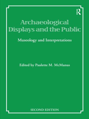 cover image of Archaeological Displays and the Public